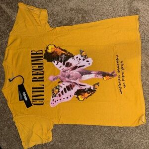 NWT Civil Regime Graphic Tee